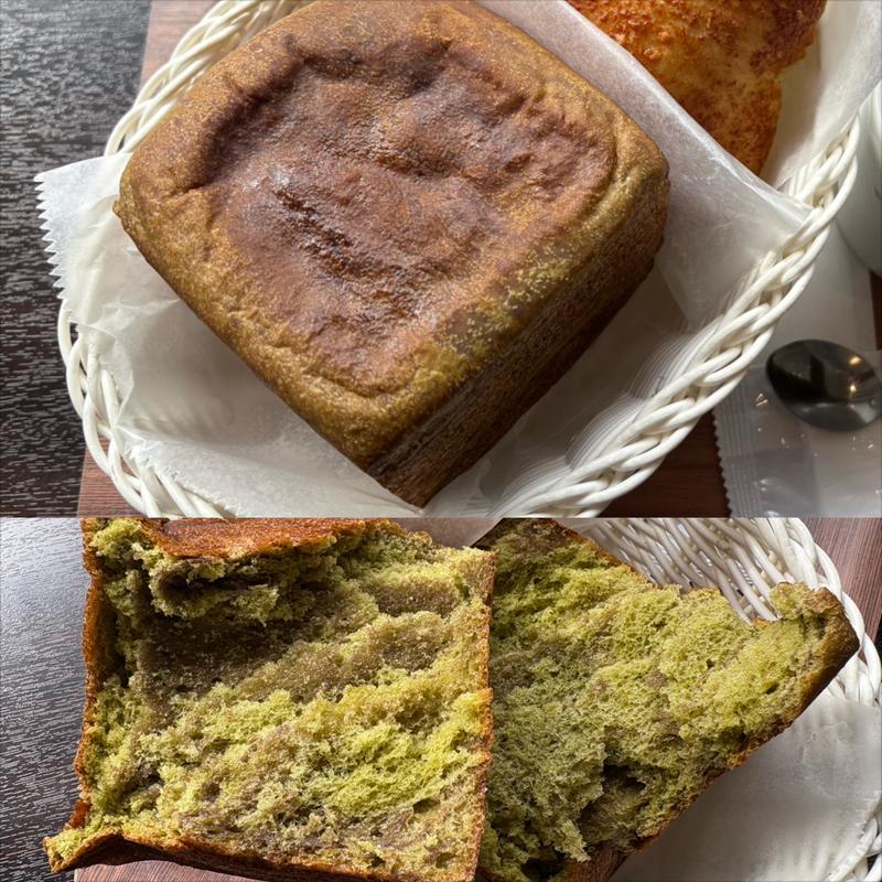 抹茶ミルフィーユブレッド(ハースブラウン 南万騎が原)