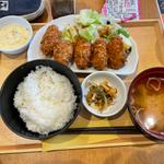 広島県産牡蠣フライ膳(ココス 紫波店 )