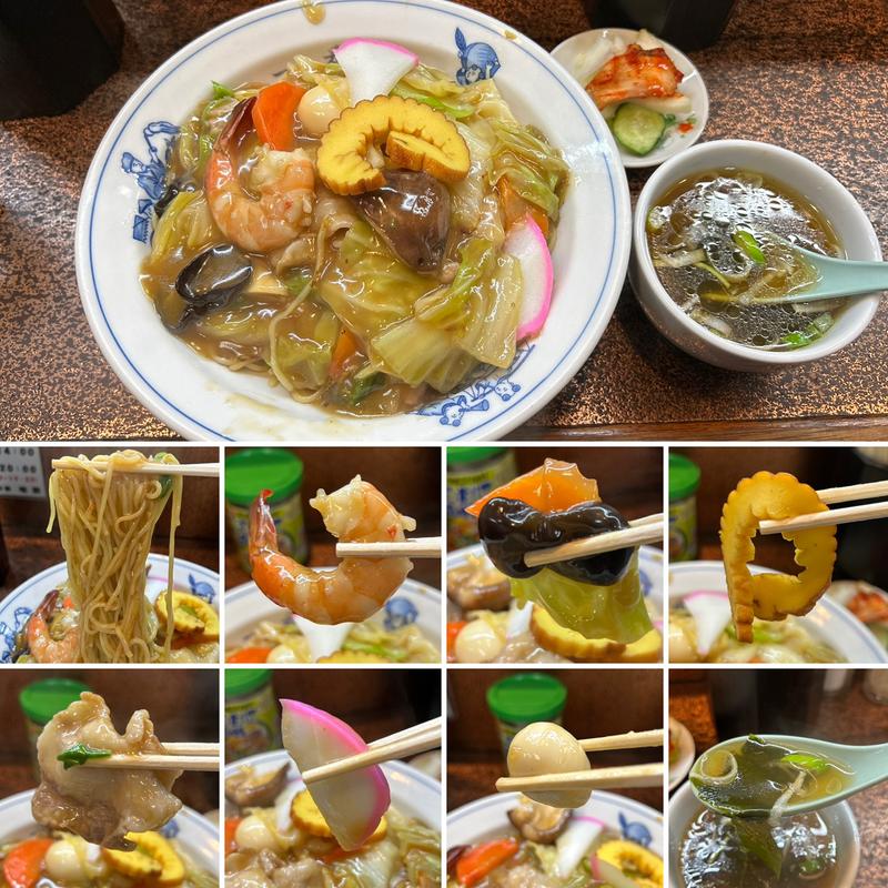 五目ヤキソバ(味楽)