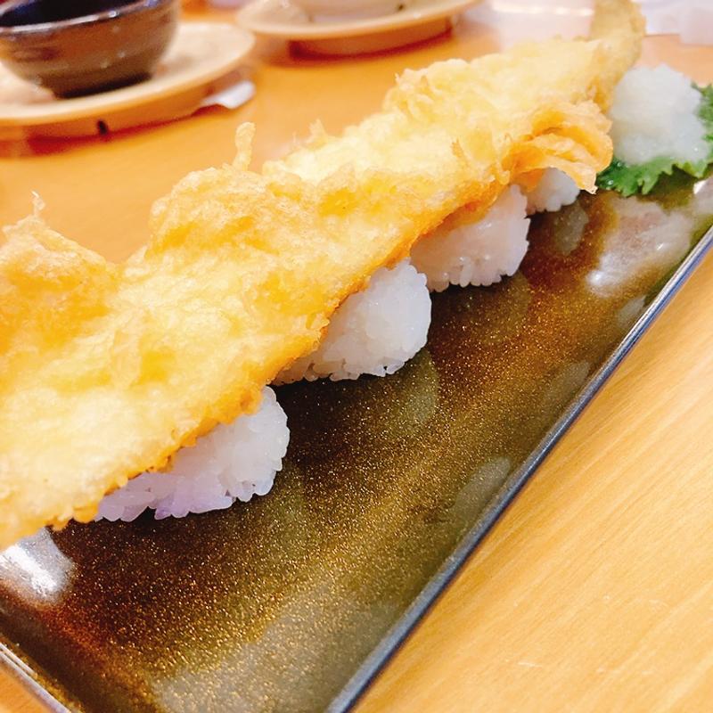 穴子天ぷら一本にぎり(スシロー 広島古市店 )