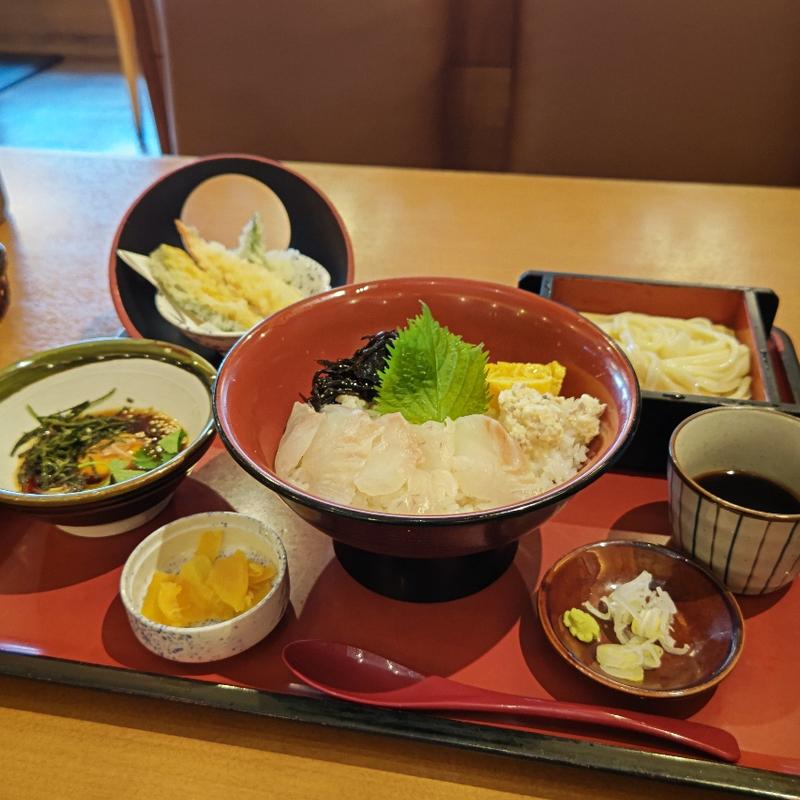 宇和島風鯛めし御膳(味の民芸 丸山台店)