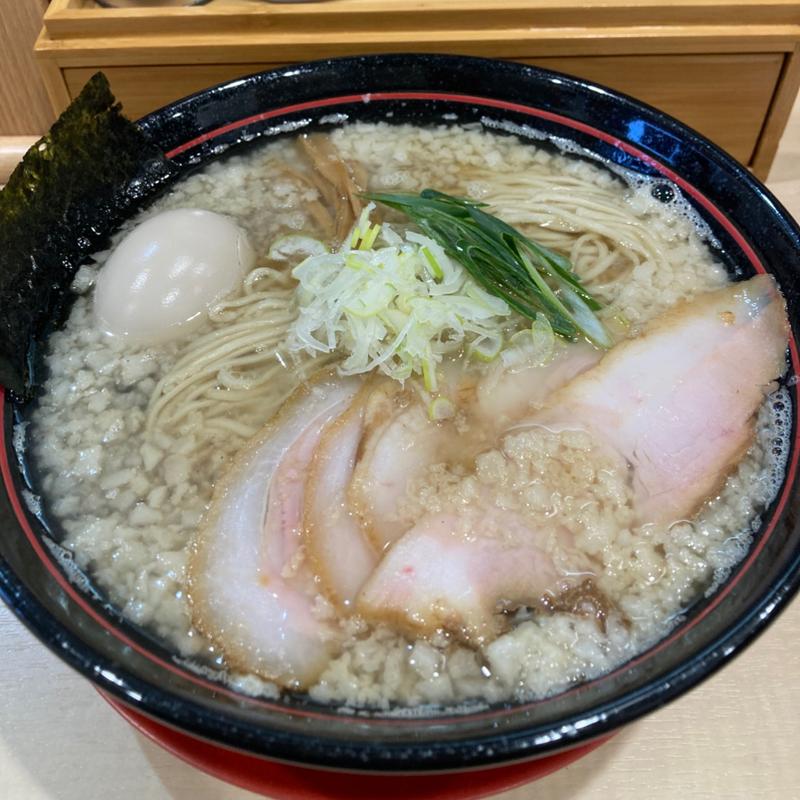 味玉背脂そば（大盛）(麺屋　えぐち)