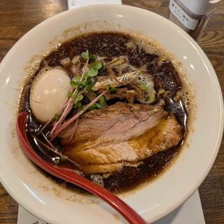煮干しラーメン(らぁめんらぼ。食堂8080)