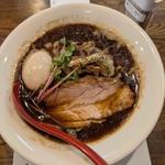 煮干しラーメン(らぁめんらぼ。食堂8080)