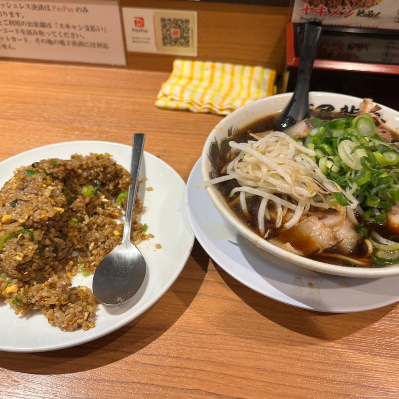 ラーメンセット（チャーハン並）(麺屋 龍玄)
