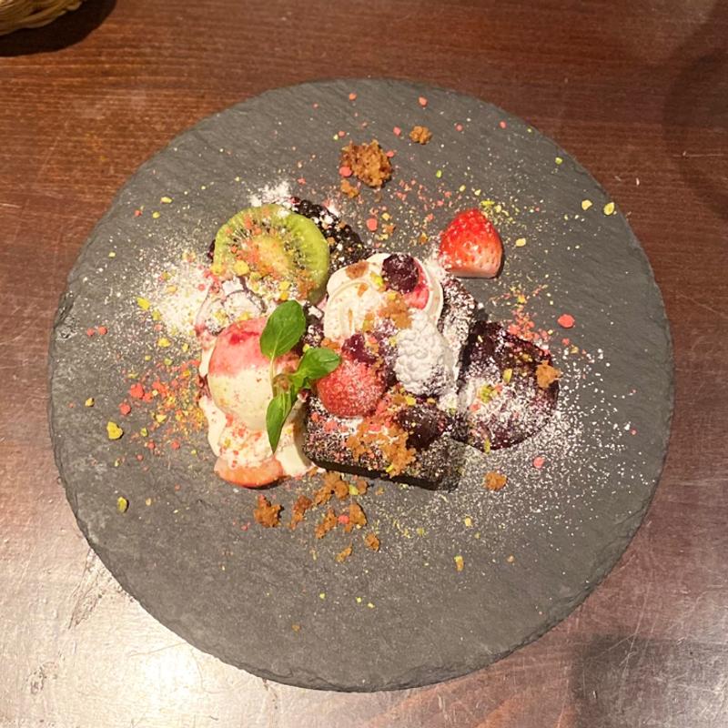 ガトーショコラ(ビストロアラドゥマンド)