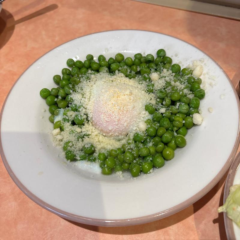 柔らか青豆の温サラダ(サイゼリヤ CoCoLo新潟店)