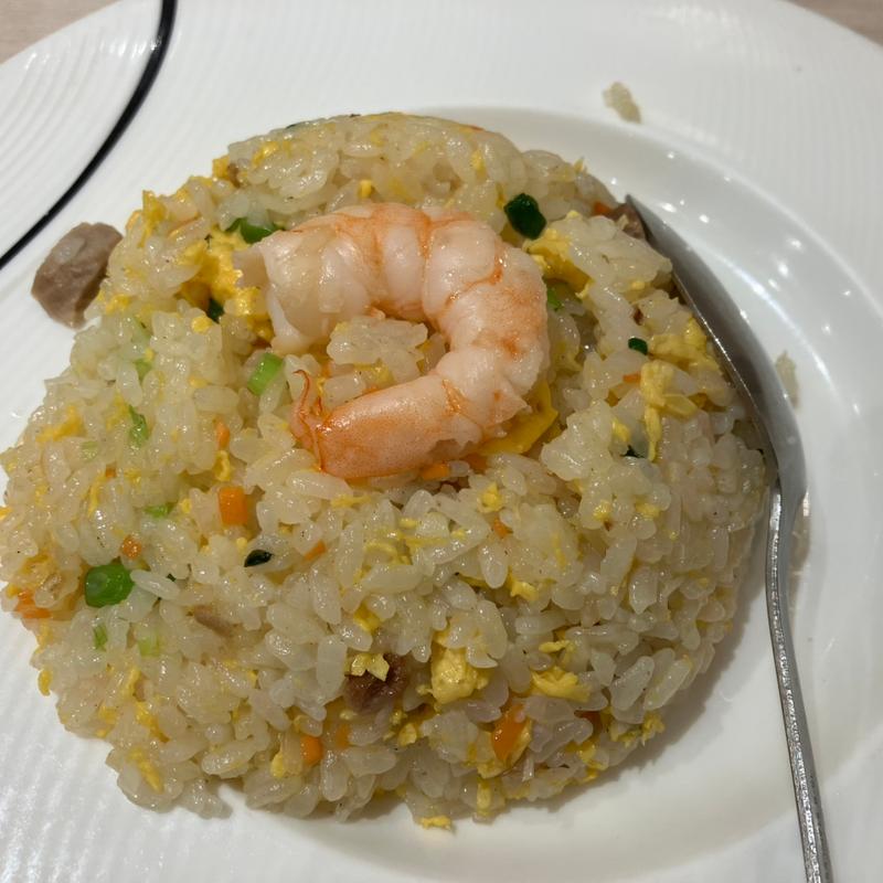 海老ワンタン麺セット(上海灘ダイニング)