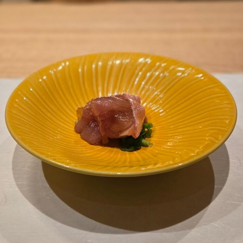 金目鯛漬けお造り(炭の音 あすと)