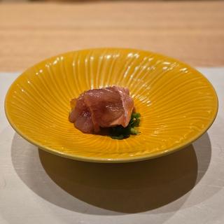 金目鯛漬けお造り(炭の音 あすと)