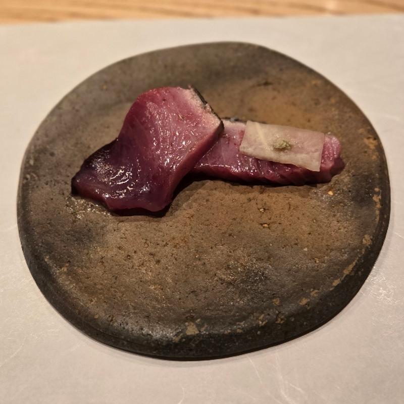 ヨコワ炙り(炭の音 あすと)