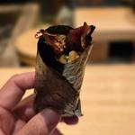 ・ホタルイカなめろうご飯手巻き