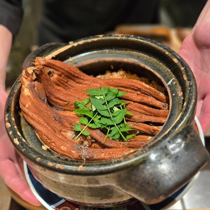 穴子おひつご飯(炭の音 あすと)