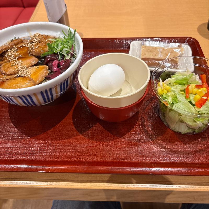 鶏丼(なか卯 函館昭和店 （なかう）)