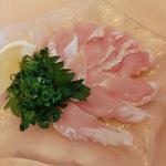鶏のたたき(うな善)