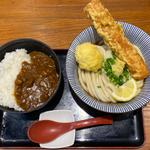 カレー丼セット(釜たけうどん明石焼 LINKSヨドバシ梅田店)