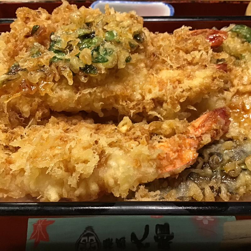えび天重(味処大番 御山本店)