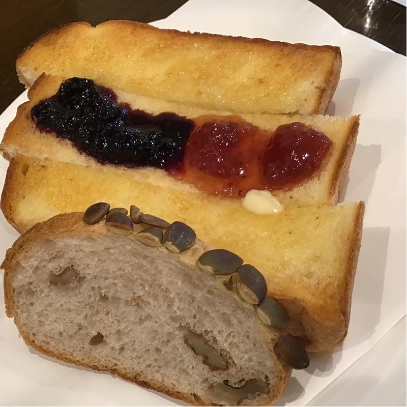 トースト(椏久里珈琲)