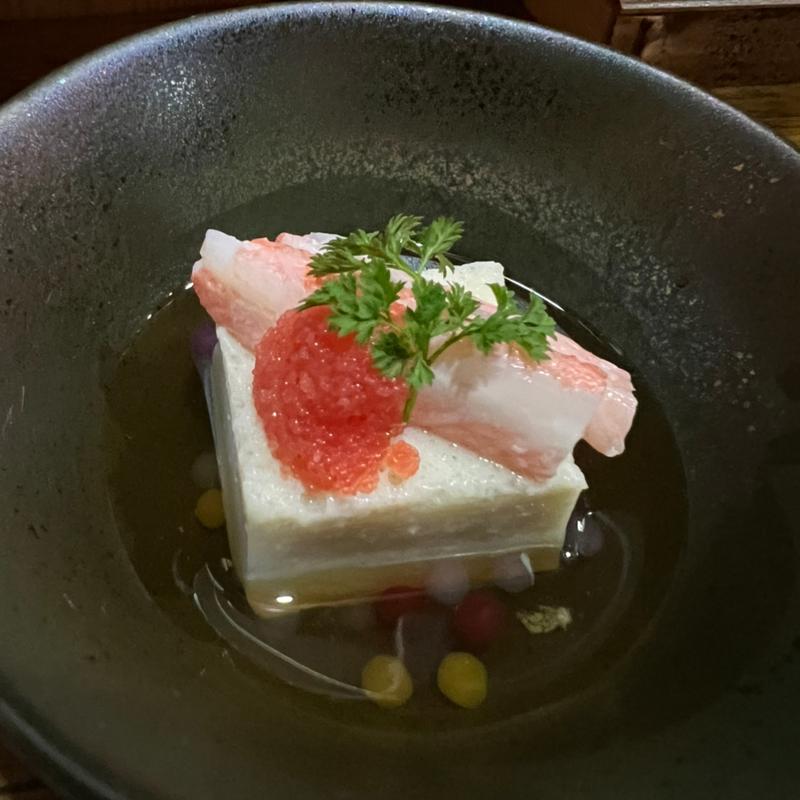 カリフラワー豆腐(よもぎ)