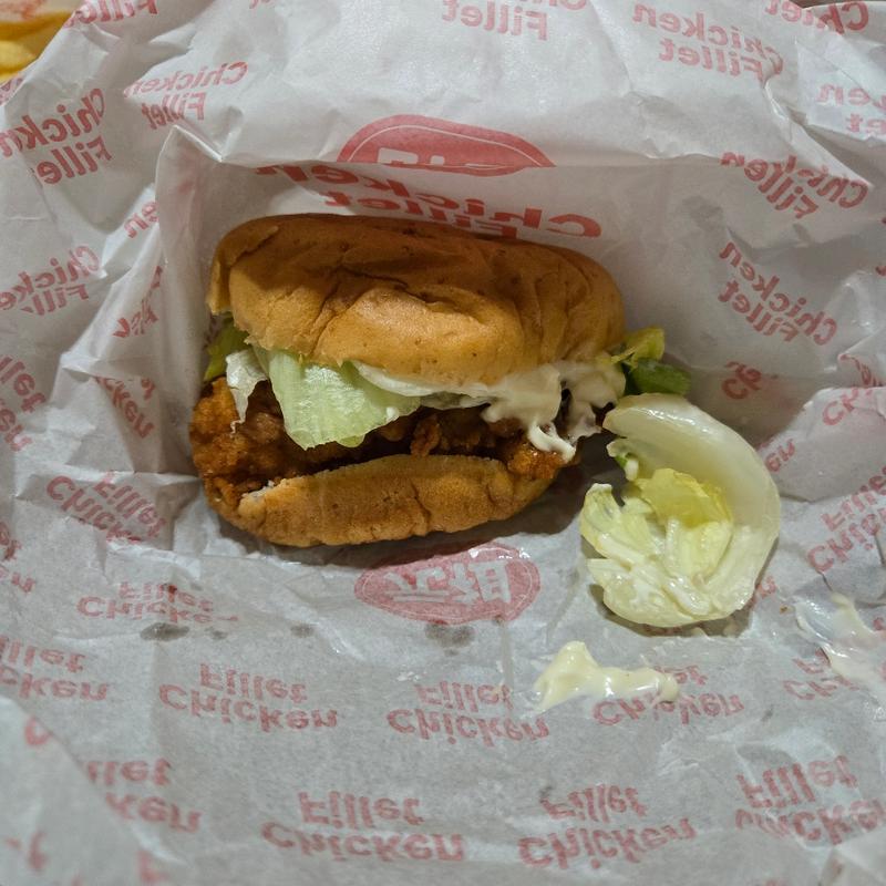 元祖チキンフィレサンド(ケンタッキーフライドチキン足利南店)
