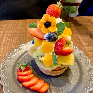 ふるーつづくしのタルト