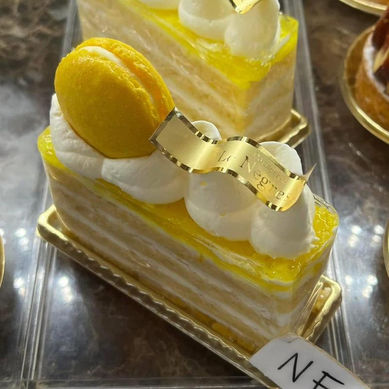 生レモンのオペラ(パティスリー・ル・ネグレスコ)