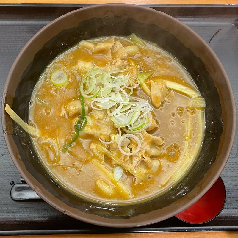 カレー南蛮うどん(かのや 新橋店)