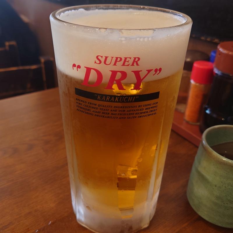 生ビール(大)(巣鴨ときわ食堂 本店)