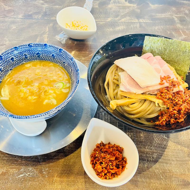 辛つけ麺辛味トッピング(自家製麺オオモリ製作所)