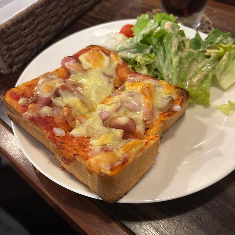 ピザトースト(428コーヒーショップ)