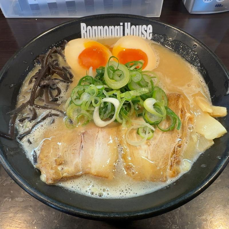 特製濃厚こってりラーメン(六本木家 2号店 （ロッポンギハウス）)