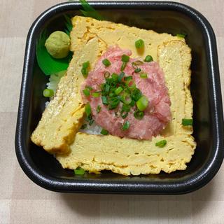 玉子ネギトロ丼