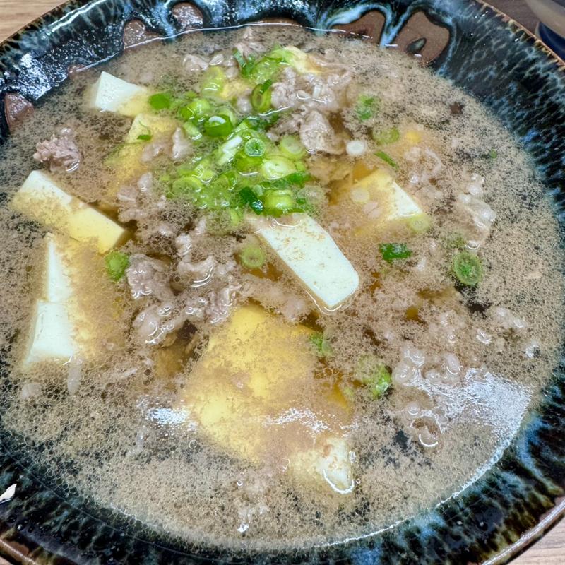 肉吸い（豆腐）(大阪うどん いなの路 桜井店)