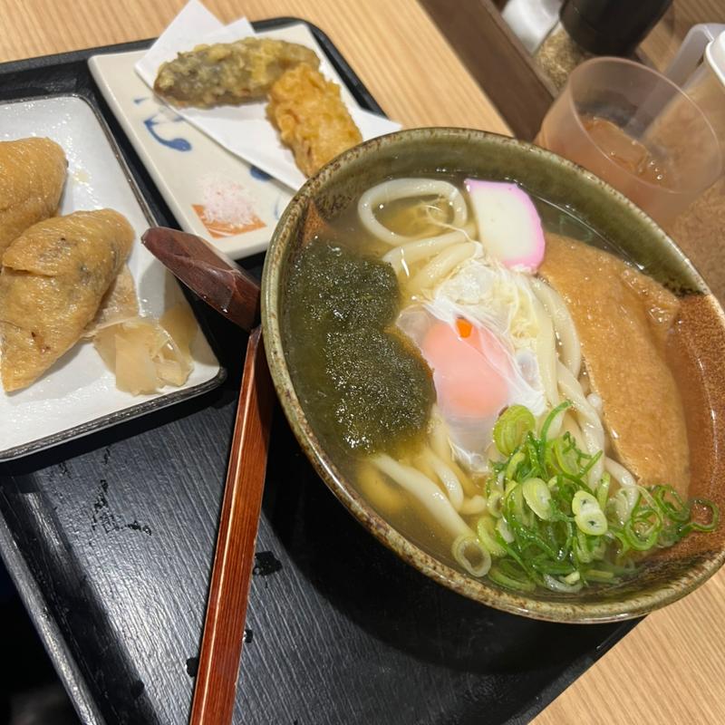 日替わりBセット かけうどん (川久麦笑)