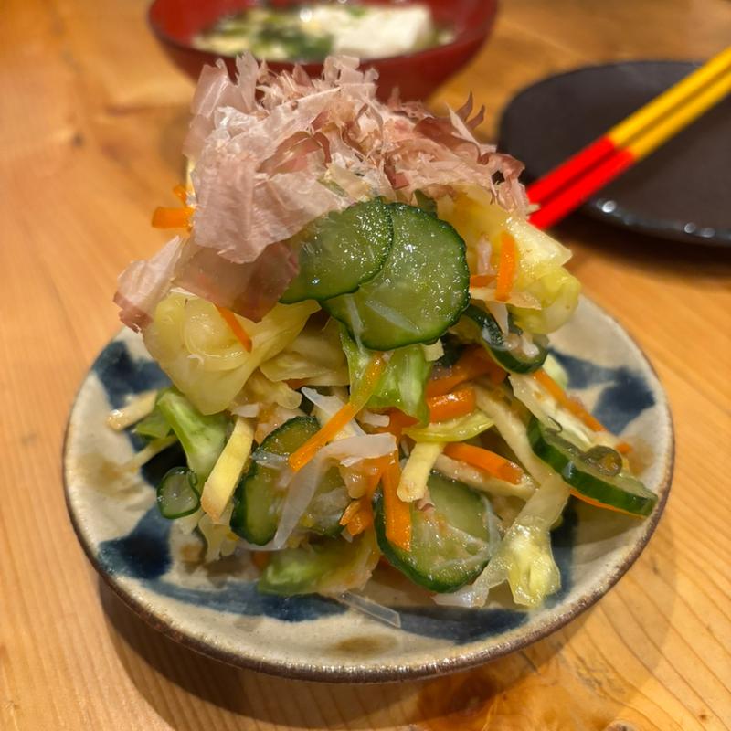 きゅうり梅水晶あえ(田中トリオ)