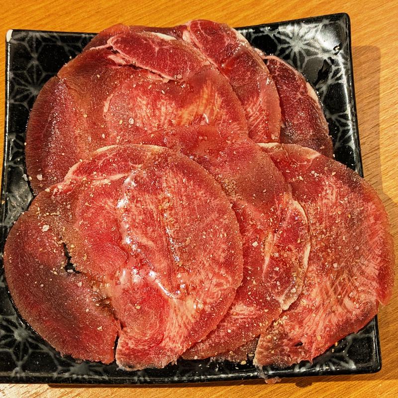 牛タン塩(幸せの焼肉食べ放題 かみむら牧場 京急蒲田第一京浜側道店)