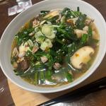 ニラそば(創作料理　我家)