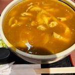 チカラカレー南蛮そば(松本屋)