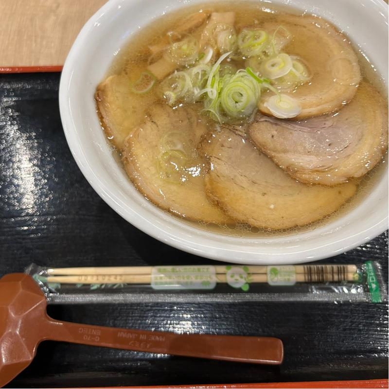 チャーシュー麺(ますと乃湯 お食事処)