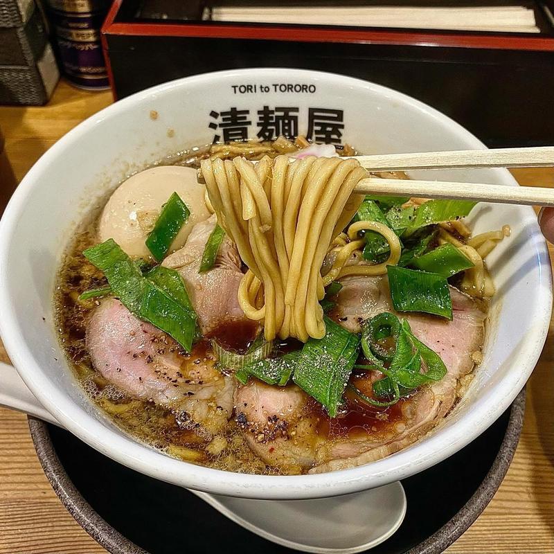 背脂中華そば(清麺屋)