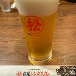 黒ラベル　中ビール