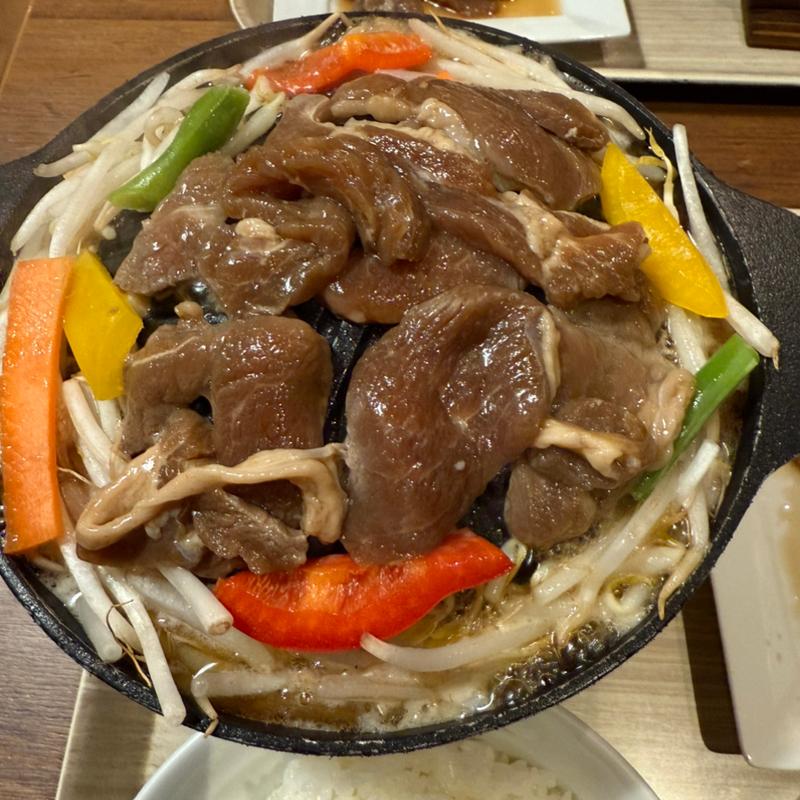 ラムジンギスカン定食(松尾ジンギスカン 渋谷パルコ店)