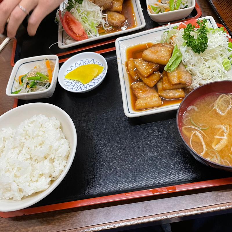 バラ定食(みよし食堂 )