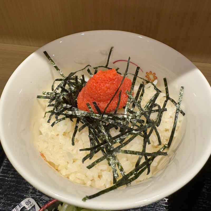 ミニ明太子丼(いろり庵きらく 南浦和)