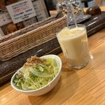 ドリンク&サラダセット