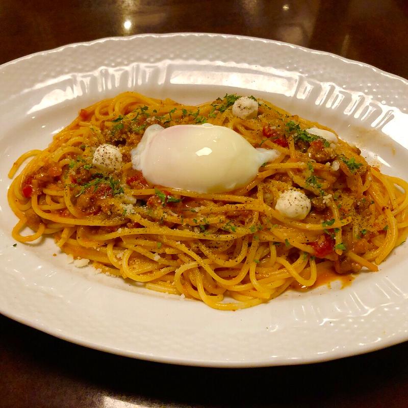 カルボナーラミートソース(星乃珈琲店 西新宿店)