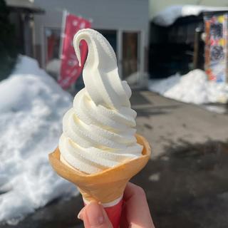 ソフトクリーム(村の駅　よもっと )
