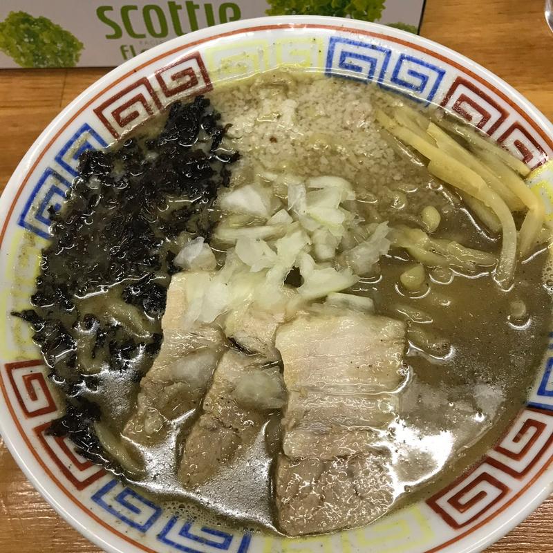 煮干拉麺濃厚(麺屋十郎兵衛 盛岡南店)
