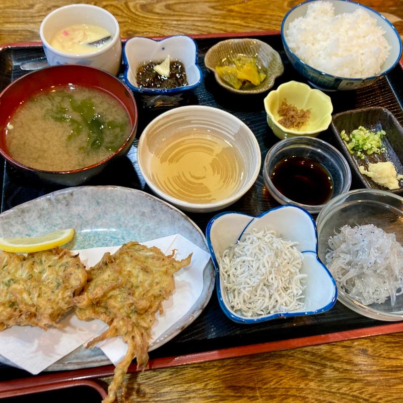 しらすづくし定食(うつみ食堂 )