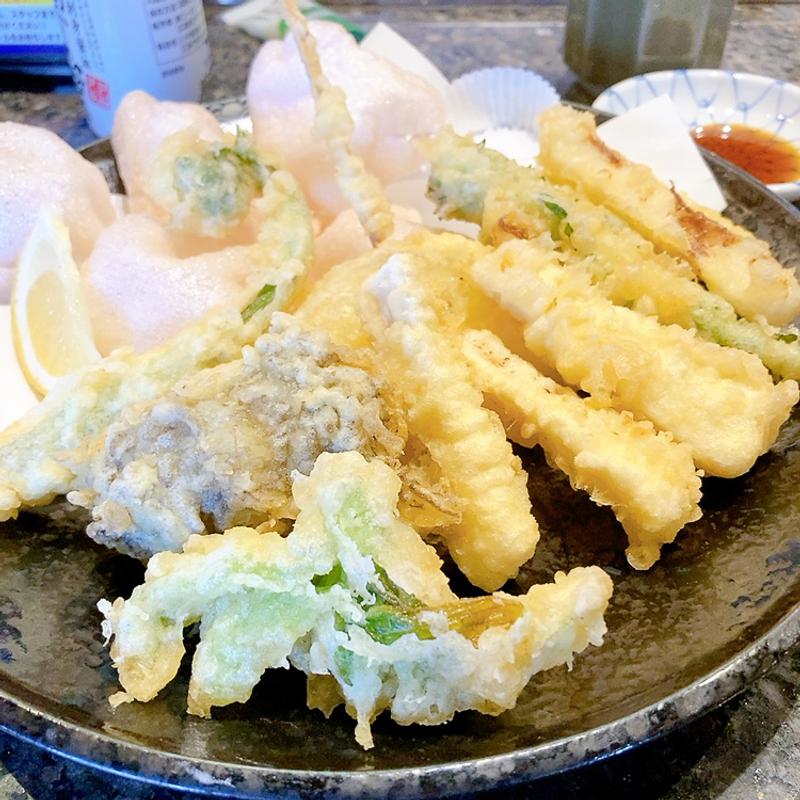 春野菜の天ぷら(すし辰緑井本店 )